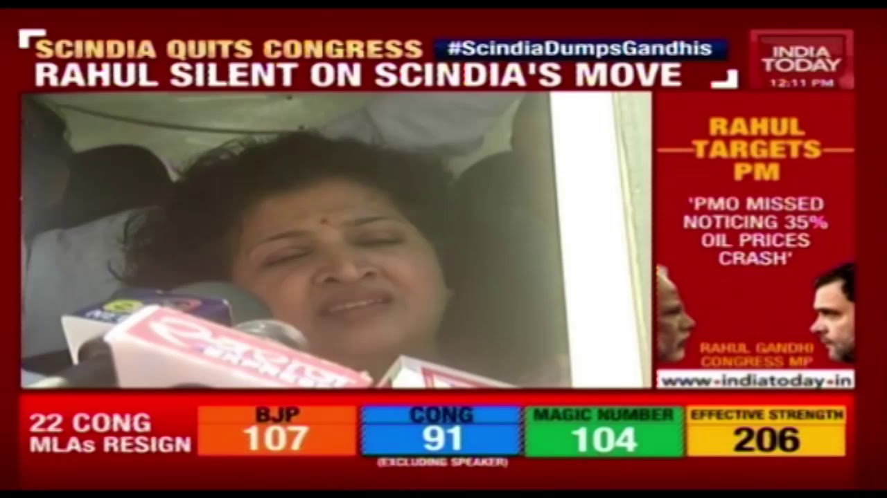 MP Speaker To Summon All Rebel MLAs Who Resigned, Congress Seeks Disqualification Of Rebel MLAs