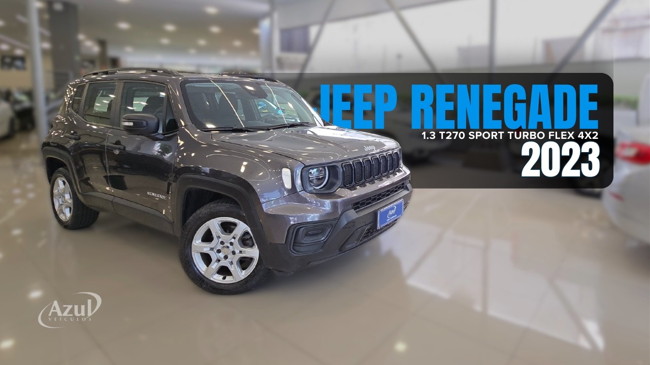 JEEP RENEGADE 1.3 T270 SPORT TURBO FLEX 4X2 2023