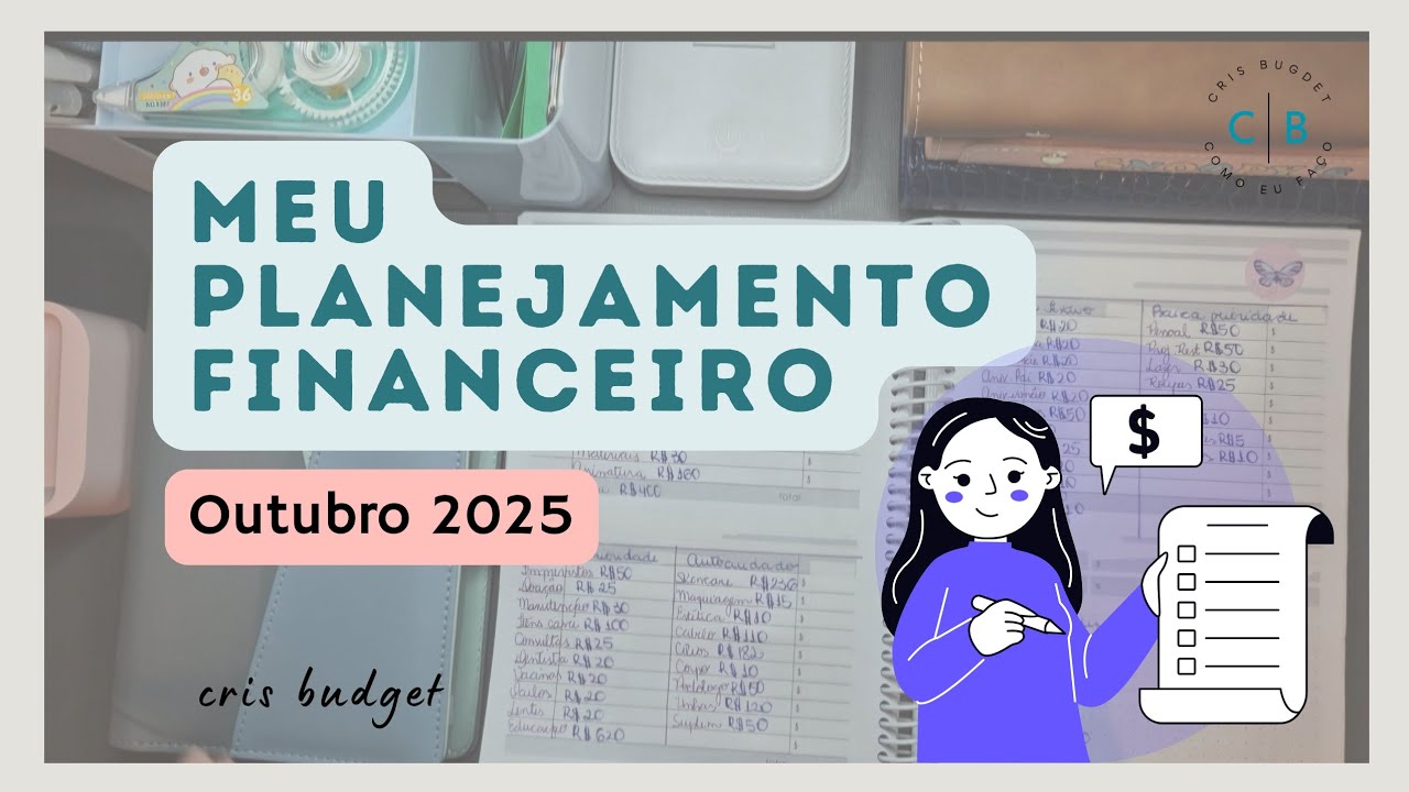 ⭐️COMO eu FA&Ccedil;O a minha ORGANIZA&Ccedil;&Atilde;O FINANCEIRA mensal I T&eacute;cnica dos envelopes 