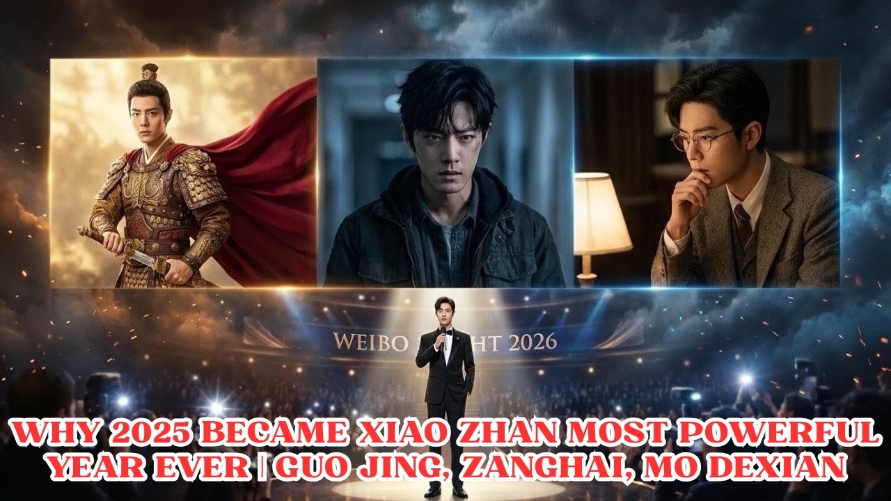 Сяо Чжань на вечере Weibo Night 2025: год, доказавший, что он больше, чем звезда