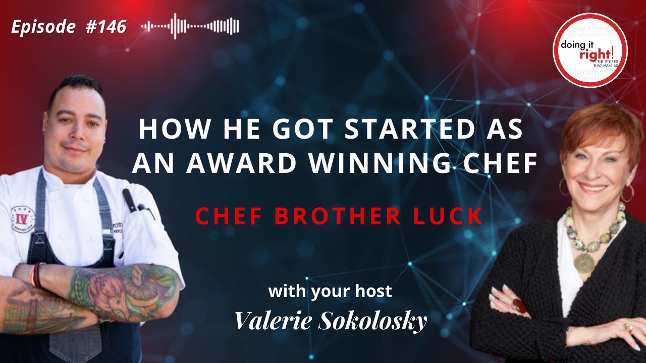 How He Got Started as an Award-Winning Chef! | Chef Brother Luck, Author-No Lucks Given | Ep.146 DiR