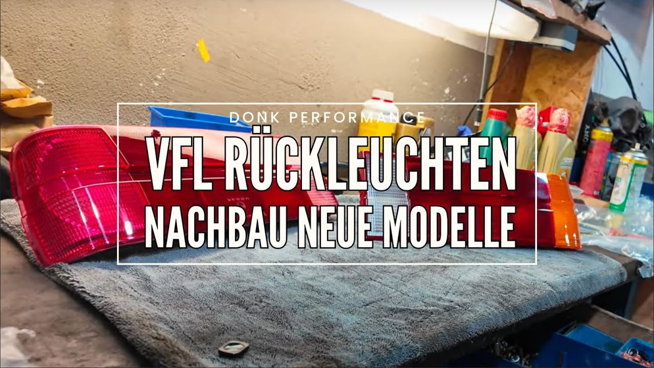 E30 VfL R&uuml;ckleuchten Nachbau - Original & MHW Look
