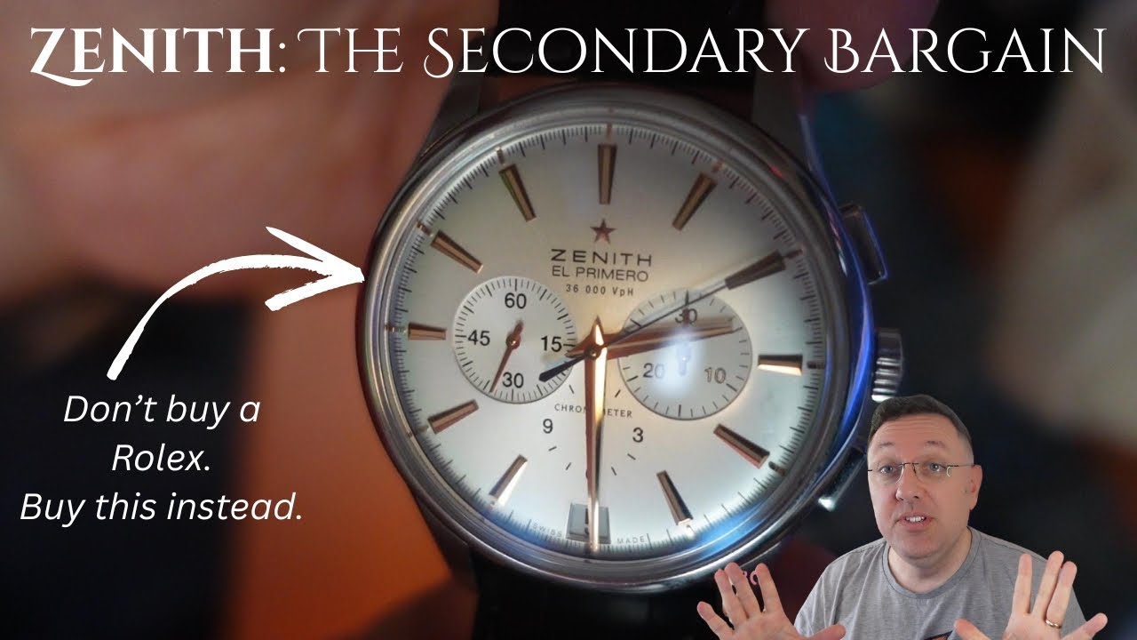 Zenith Captain Chronograph - Why buy a Rolex? || Phil Priestley