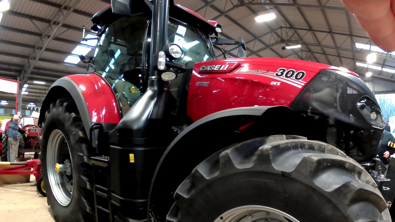 2018 Case IH Optum 300 CVX AFS 6.7 Litre 6-Cyl Diesel Tractor (300/313HP)