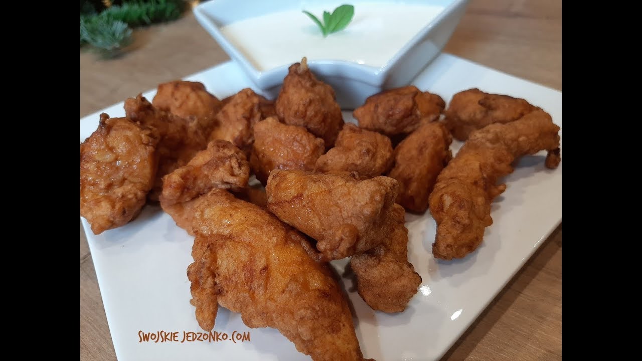 Nuggetsy z kurczaka- szybki sposób #przepis #przekąski #naimprezę