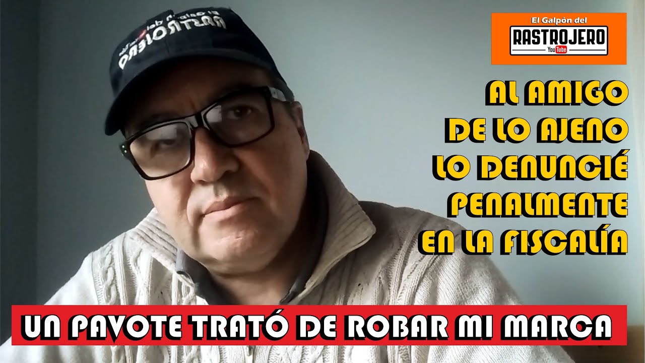 YO, OSVALDO CABRAL, TE CUENTO TODA LA VERDAD, SE QUISIERON QUEDAR CON MI MARCA