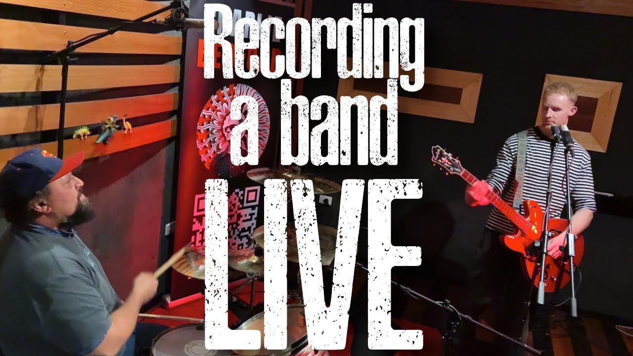 Recording a band LIVE in a rehearsal room!  (Guffland MOBILE! :-))