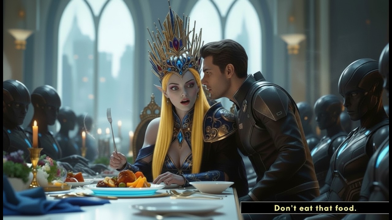 The Queen Was About to Eat… Until the Man Warned Her — The Entire Hall Froze