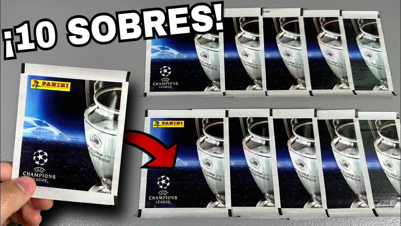 *ABRIMOS 10 SOBRES* de la UEFA Champions League 2008/09 de Panini