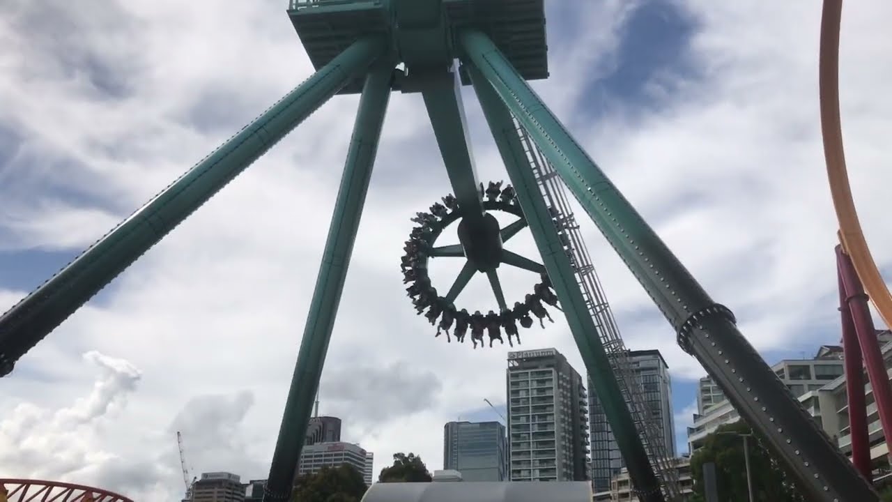 Luna Park Sydney Sledgehammer off ride footage