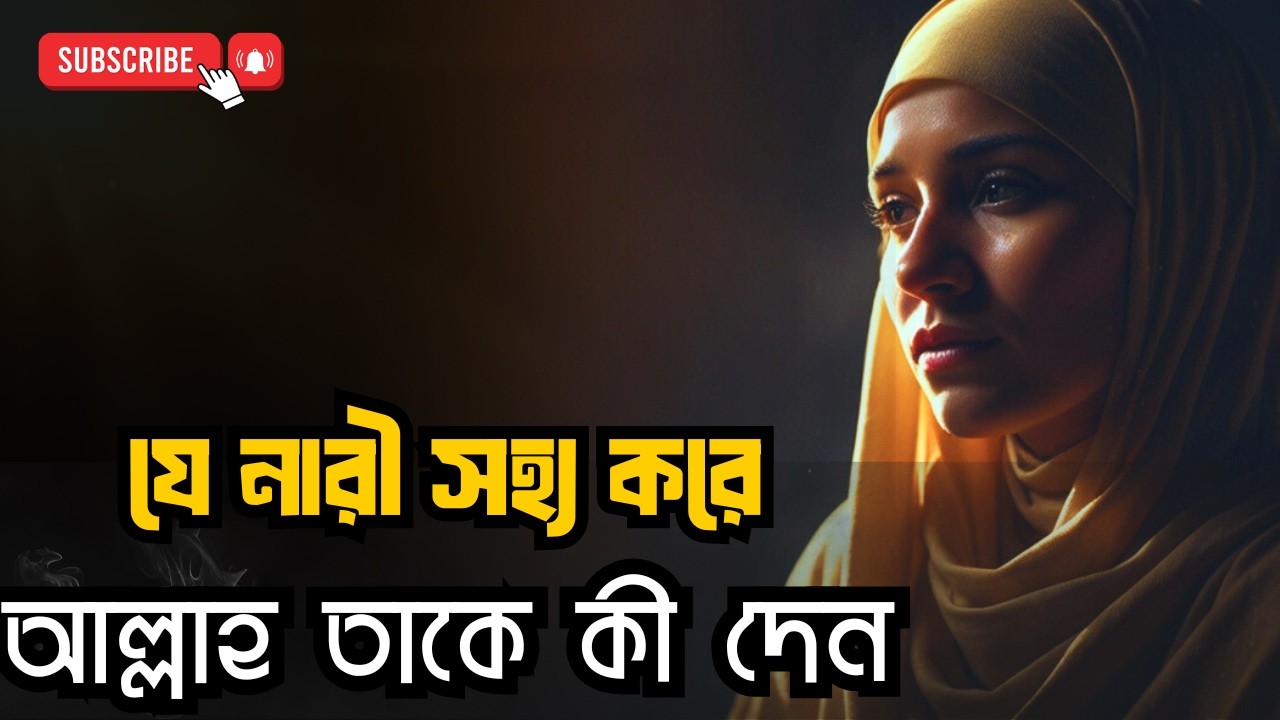 “নীরব অপমানের অশ্রু: ধৈর্যশীল নারীর জন্য আল্লাহর গোপন পুরস্কার”