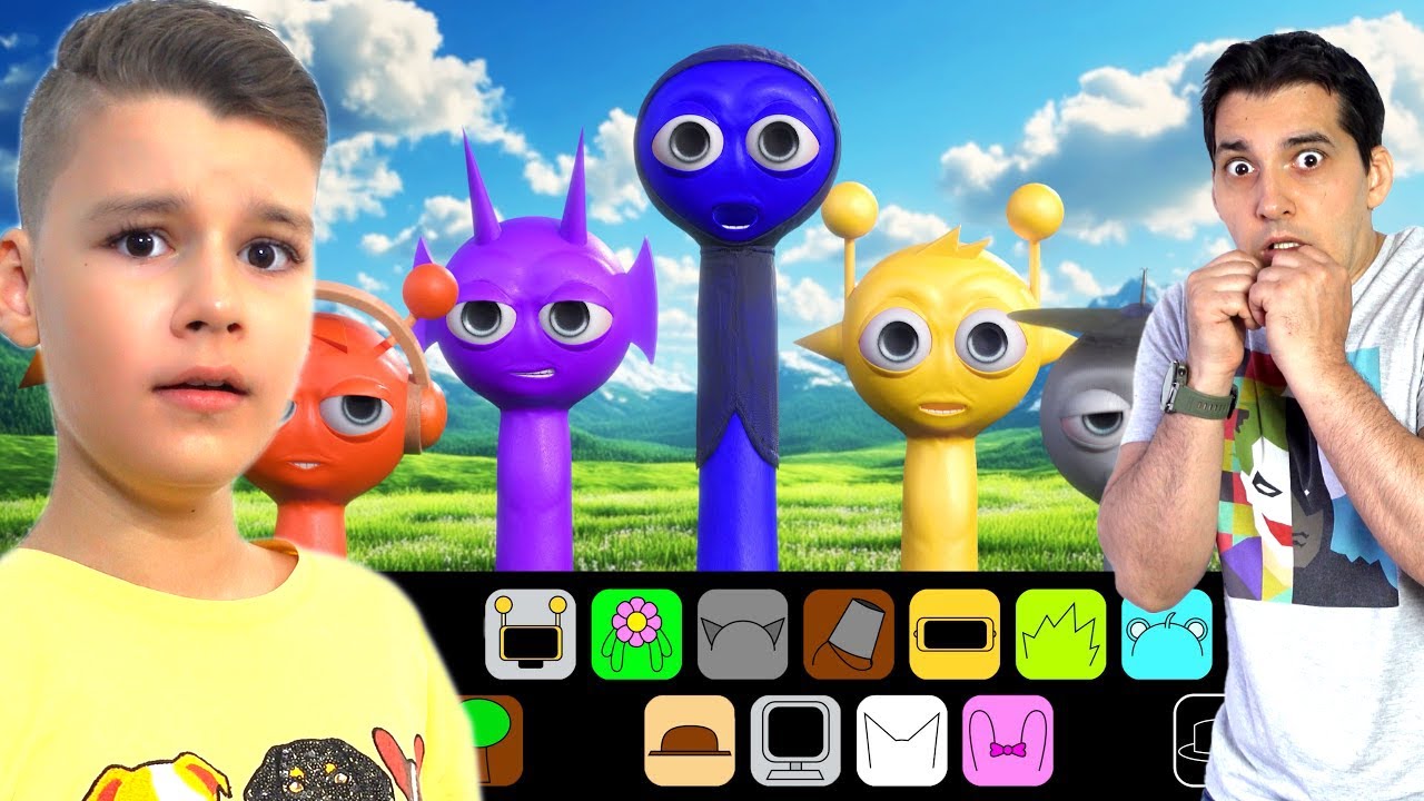 CASA E PLINĂ DE CRĂCIUN CU INCREDIBOX SPRUNKI