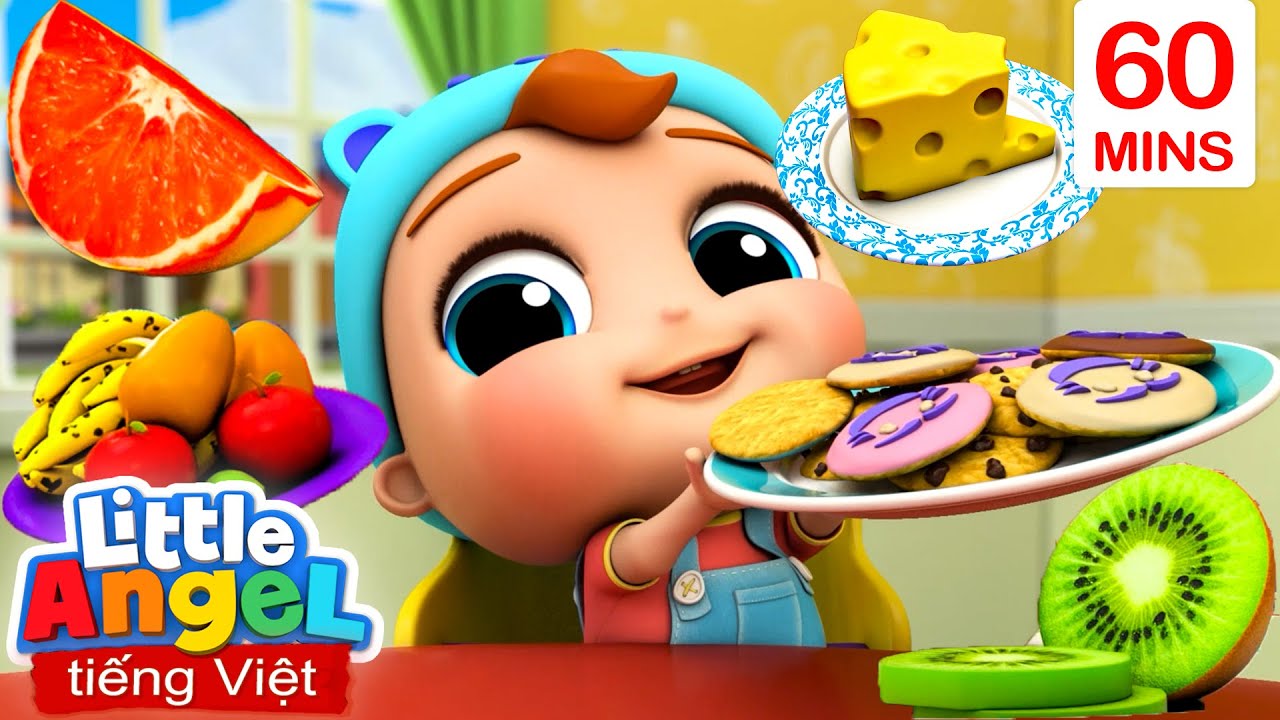 Em Bé Thử Món Ăn Mới  | Hoạt Hình Thiếu Nhi | Little Angel Tiếng Việt