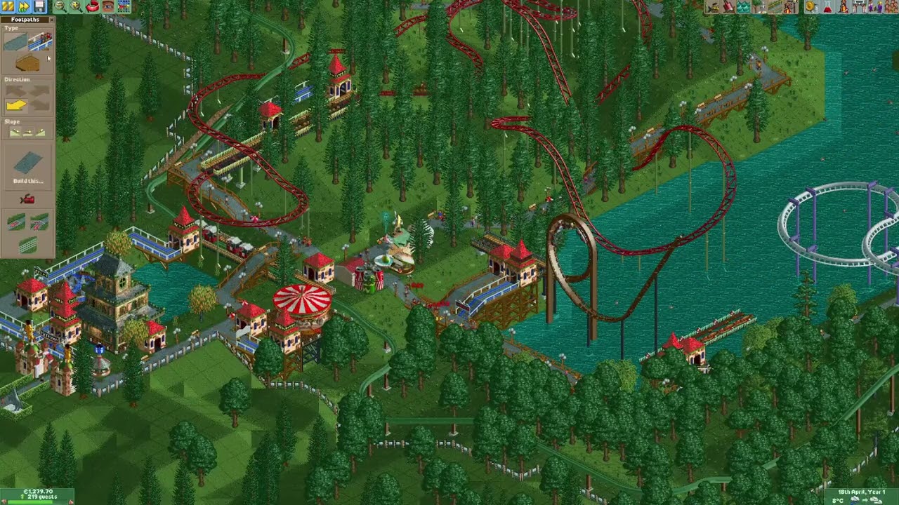Rollercoaster Tycoon Mission 19 Ivory Towers