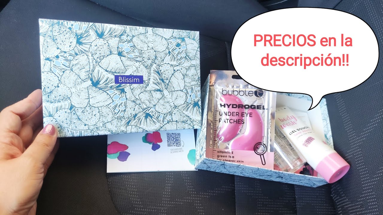 CAJA BLISSIM MARZO 2024. VALOR REAL 51 €. Descuento 5 euros.