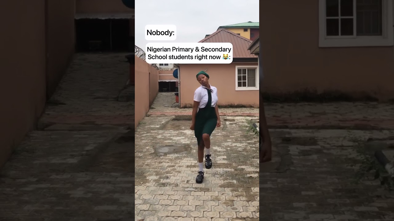 Nigerian Primary & Secondary School students right now 😹❤️ 