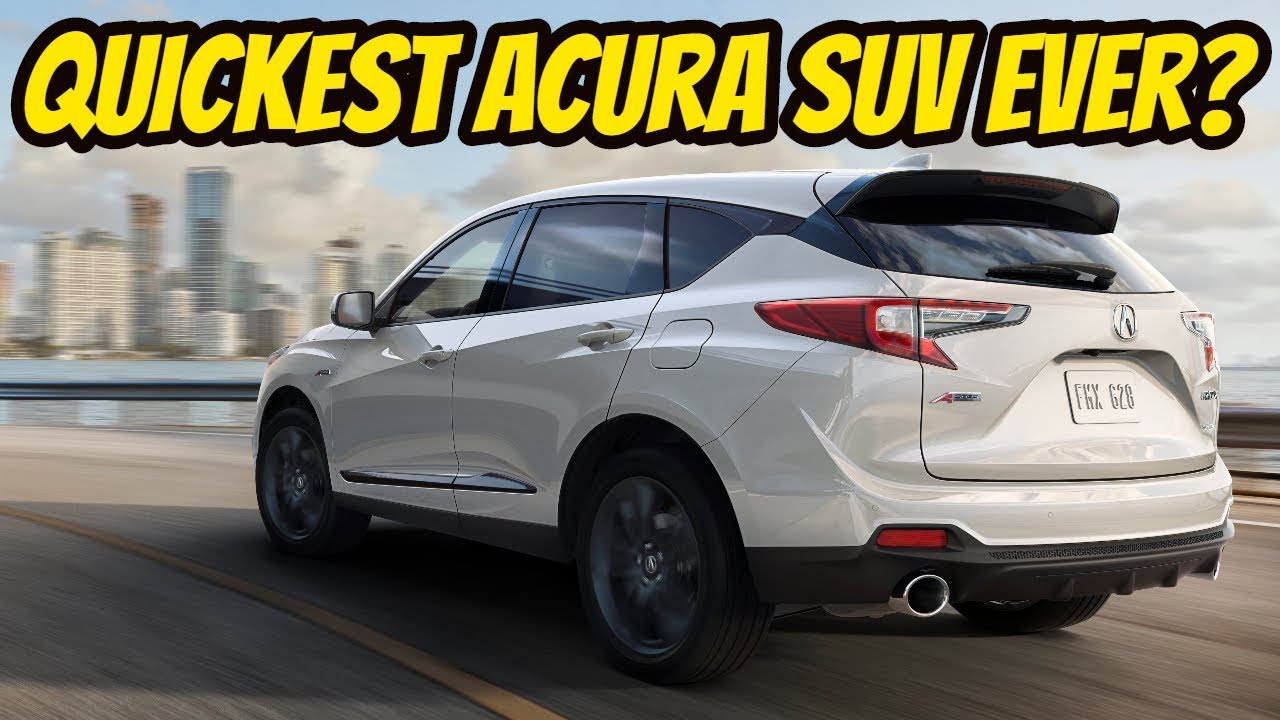 DETAILS | 2019 Acura RDX & A-SPEC - Fastest Acura SUV ever?