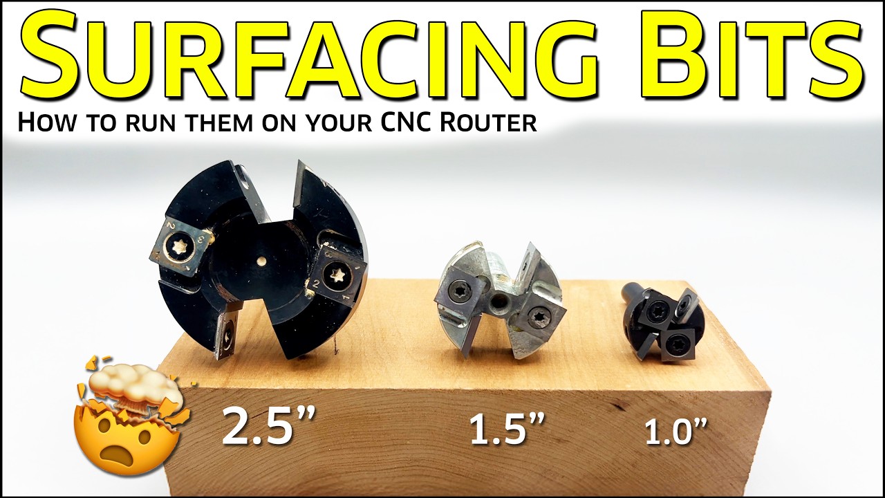 Speeds / Feeds & Knowledge for Surfacing Bits / Fly Cutters