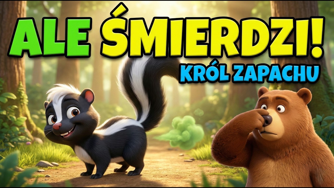 Kto tak brzydko PACHNIE? 🦨💨 Kr&oacute;l Śmierdziuszk&oacute;w: SKUNKS!
