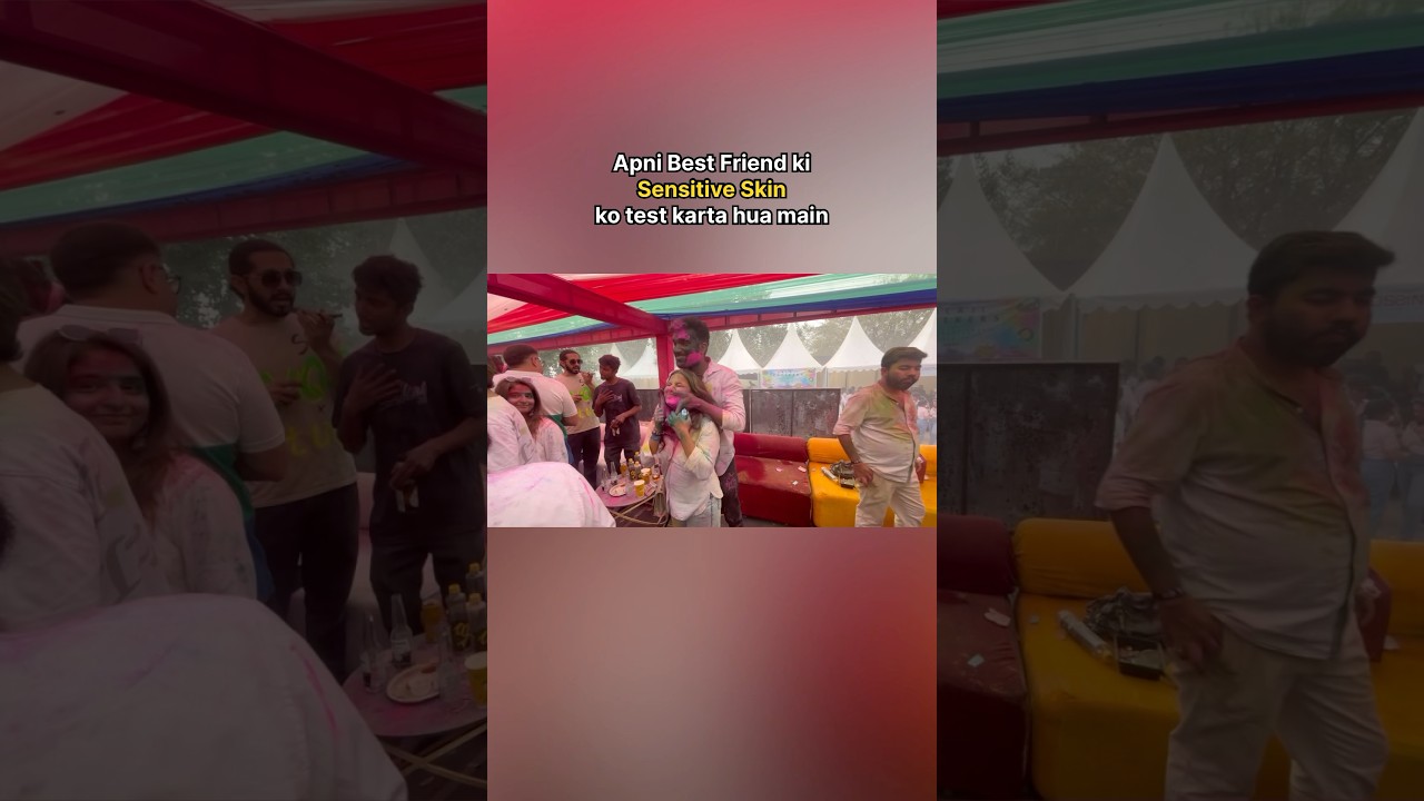 Tag Your Girl Best Friend | Holi | Velle Vlogs |   #holi #holi2025 #shorts #funny