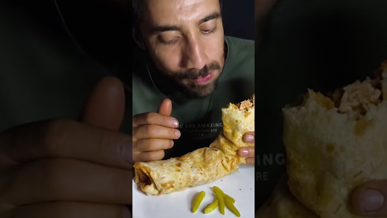 EN SEVİLEN BOL MAYONEZLİ D&Ouml;NER #asmr #mukbang #food