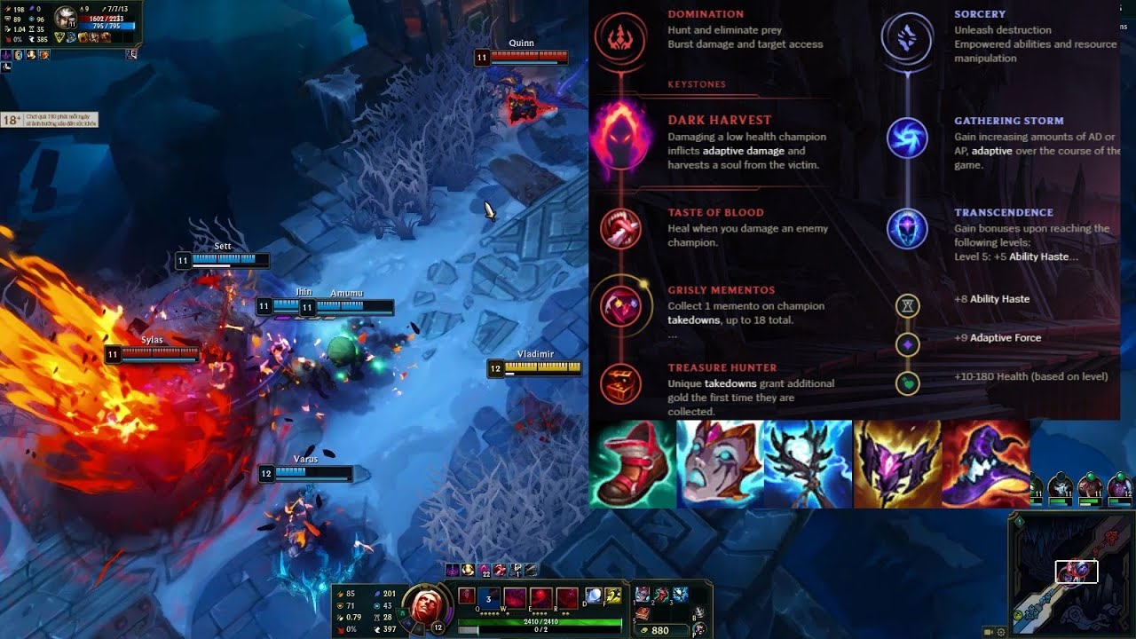 LOL - League Of Legends - Vladimir ARAM Build Guide in LoL ARAM Patch 25.12
