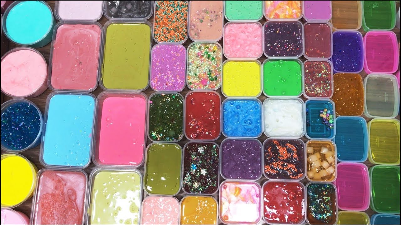 MIXING ALL MY SLIME ! SLIME SMOOTHIE ! SATISFYING SLIME VIDEOS #16| BOOM SLIME