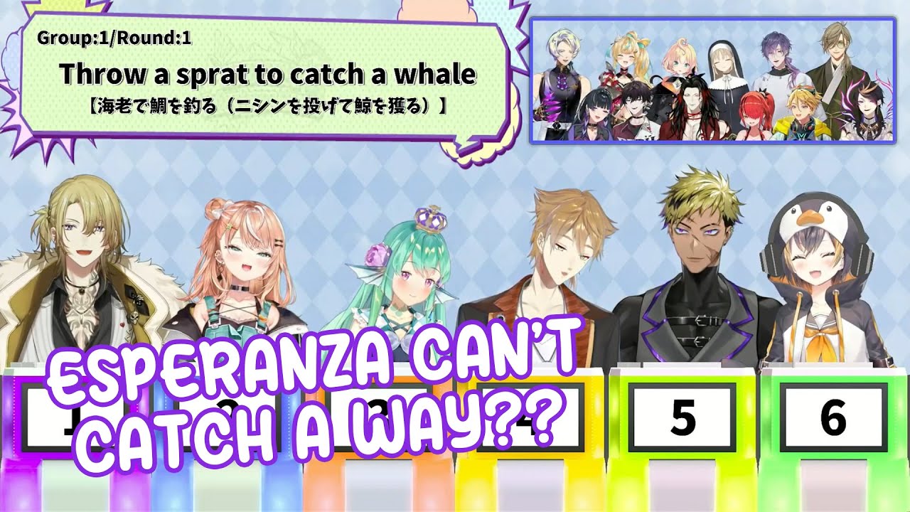 This is the 1st game and it's already chaotic (WHAT IS ESPERANZA LMAO)