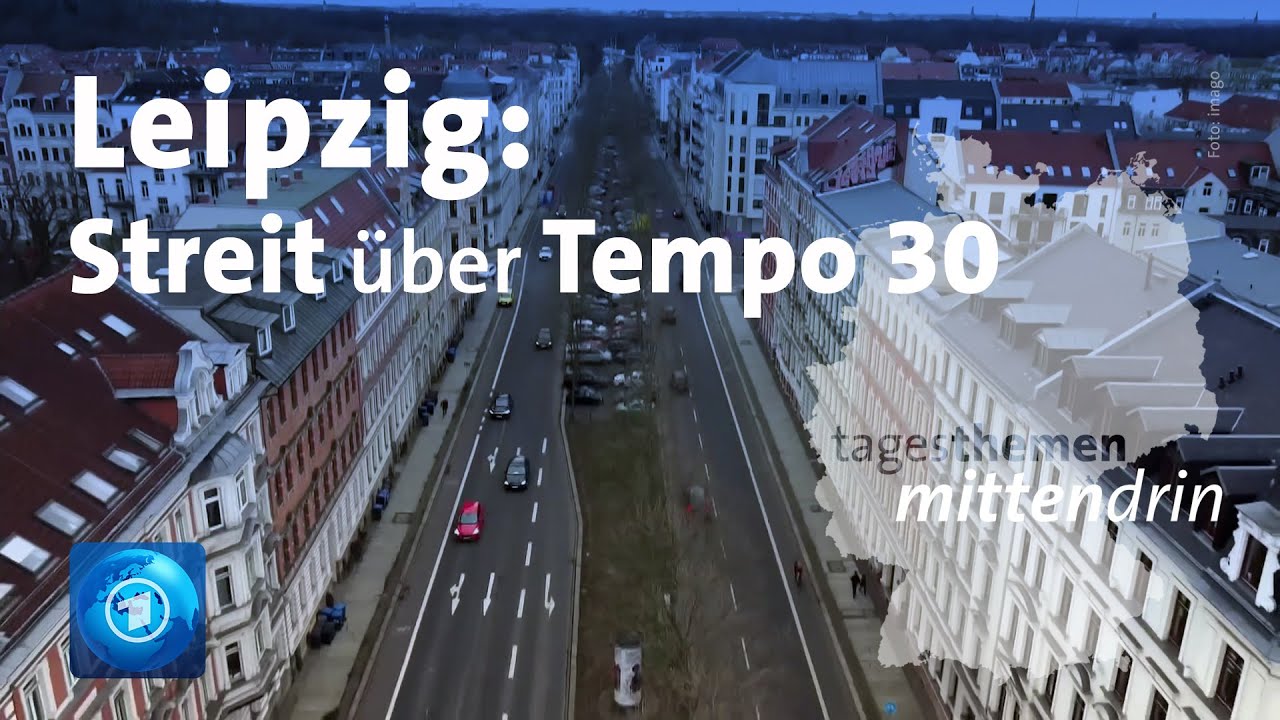Leipzig: Streit über Tempo 30 | tagesthemen mittendrin