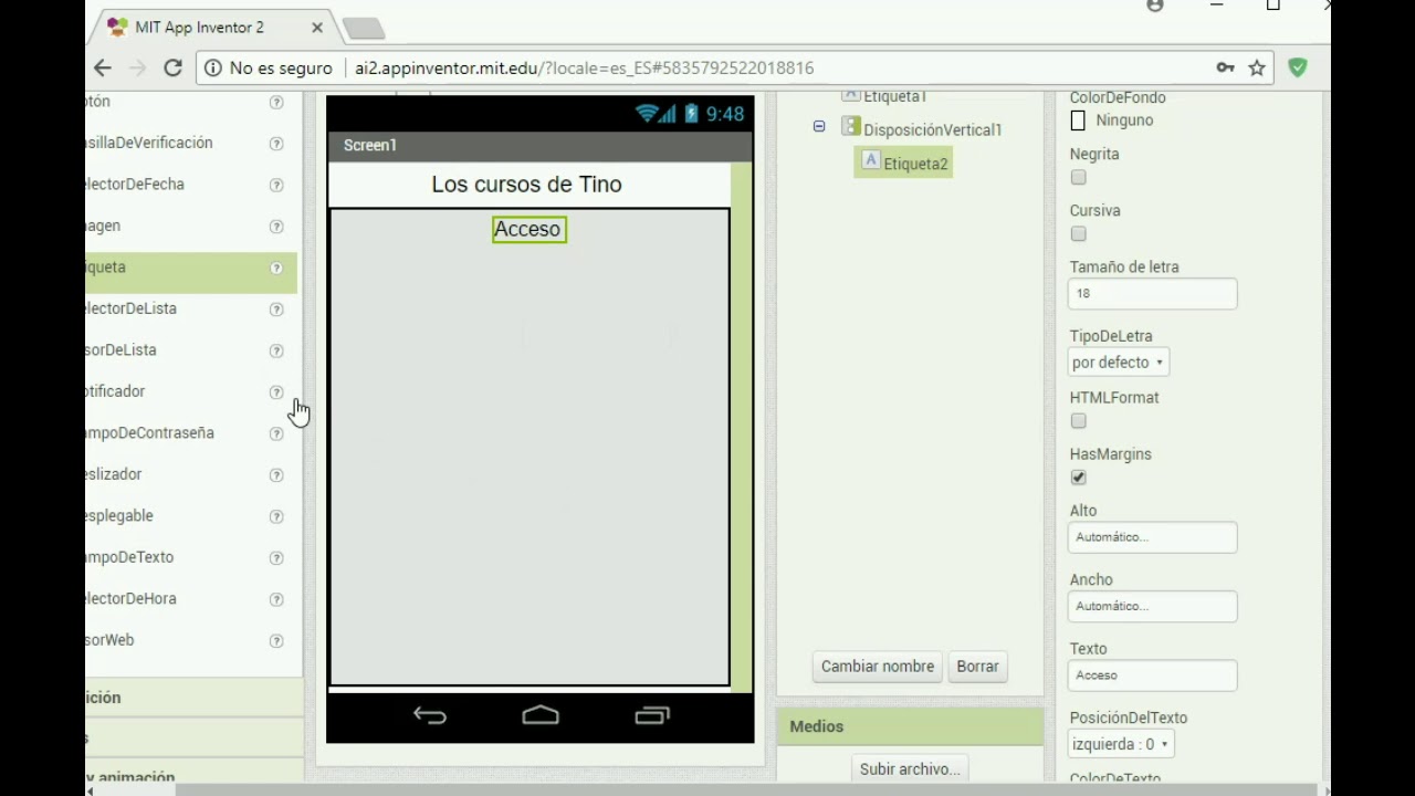 AppInventor: tienda virtual 1