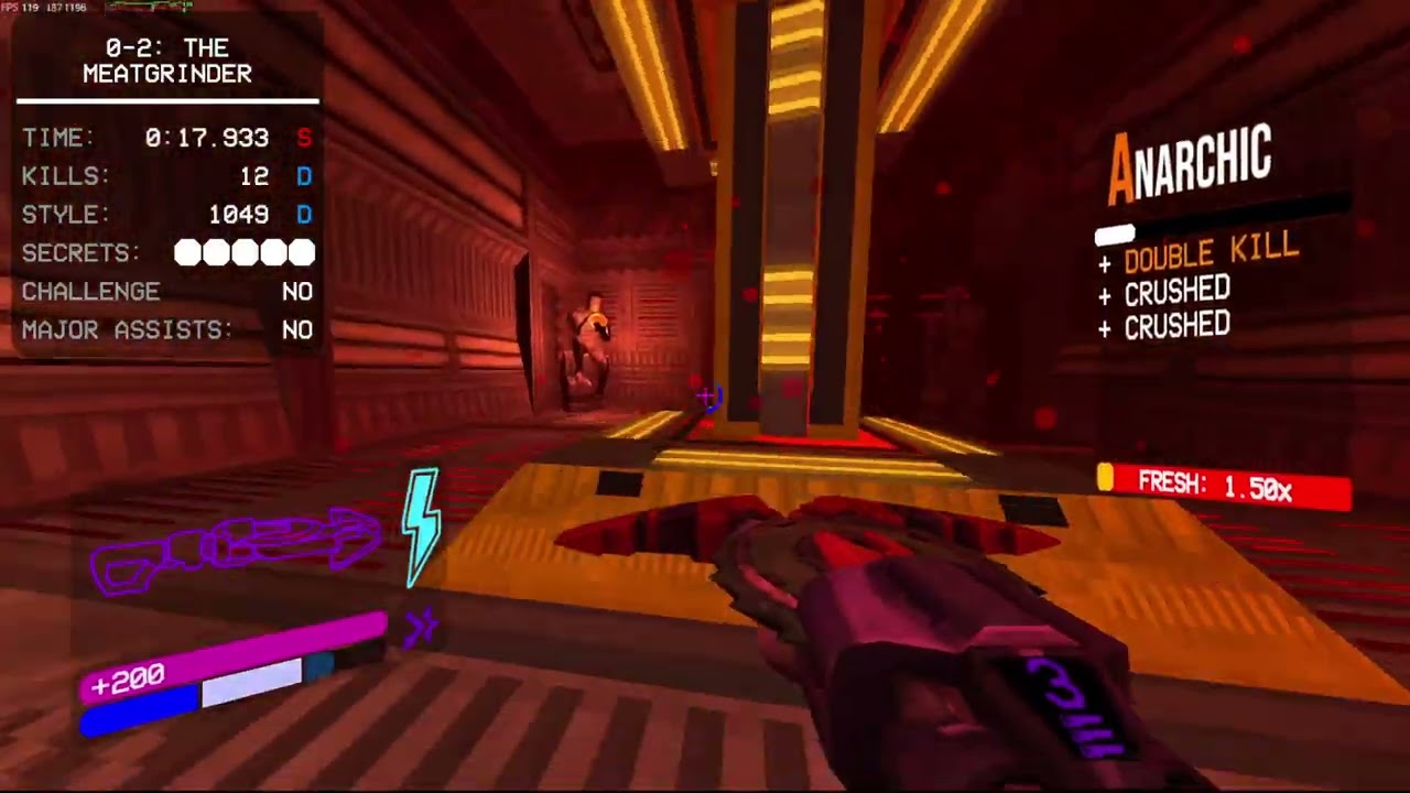 ULTRAKILL 0-2: The Meatgrinder in 47.187