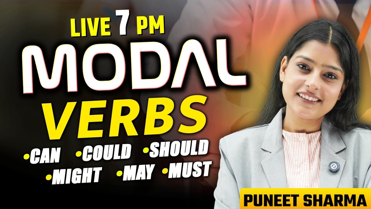 Modal English Class | Class | MPTET Varg 2 | MPTET Varg 3 | UPTET | MPTET Varg 2 | By Puneet Mam