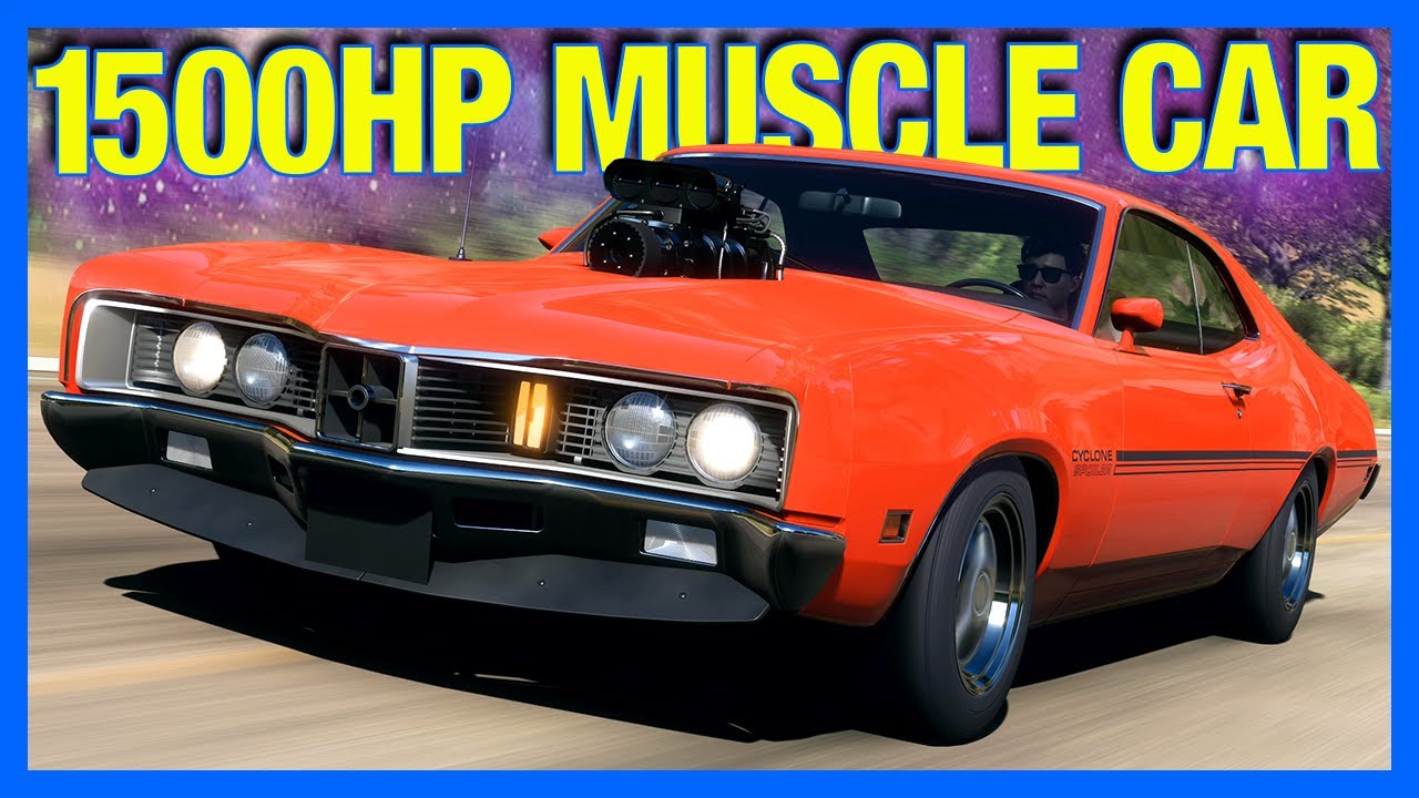 Forza Horizon 5: Маслкар на базе монстр-трака!! (спойлер FH5 Mercury Cyclone)