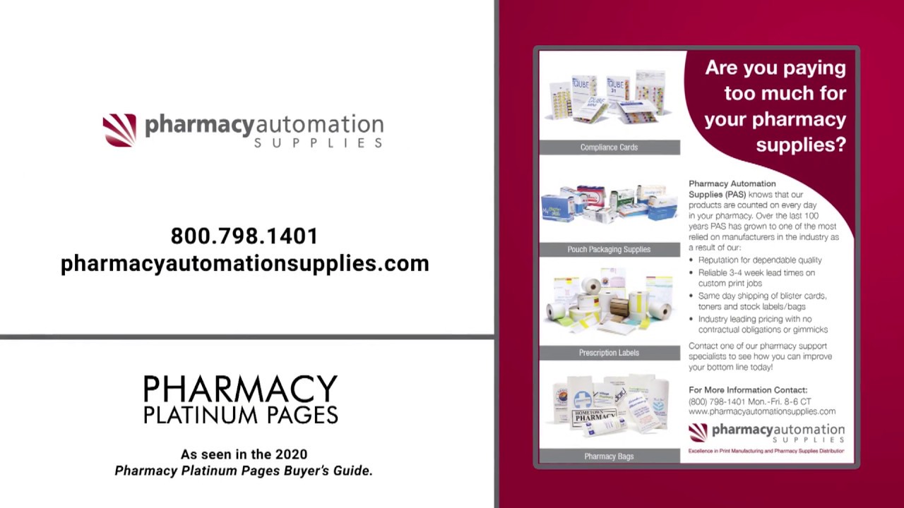 Pharmacy Automation Supplies | Platinum Pages