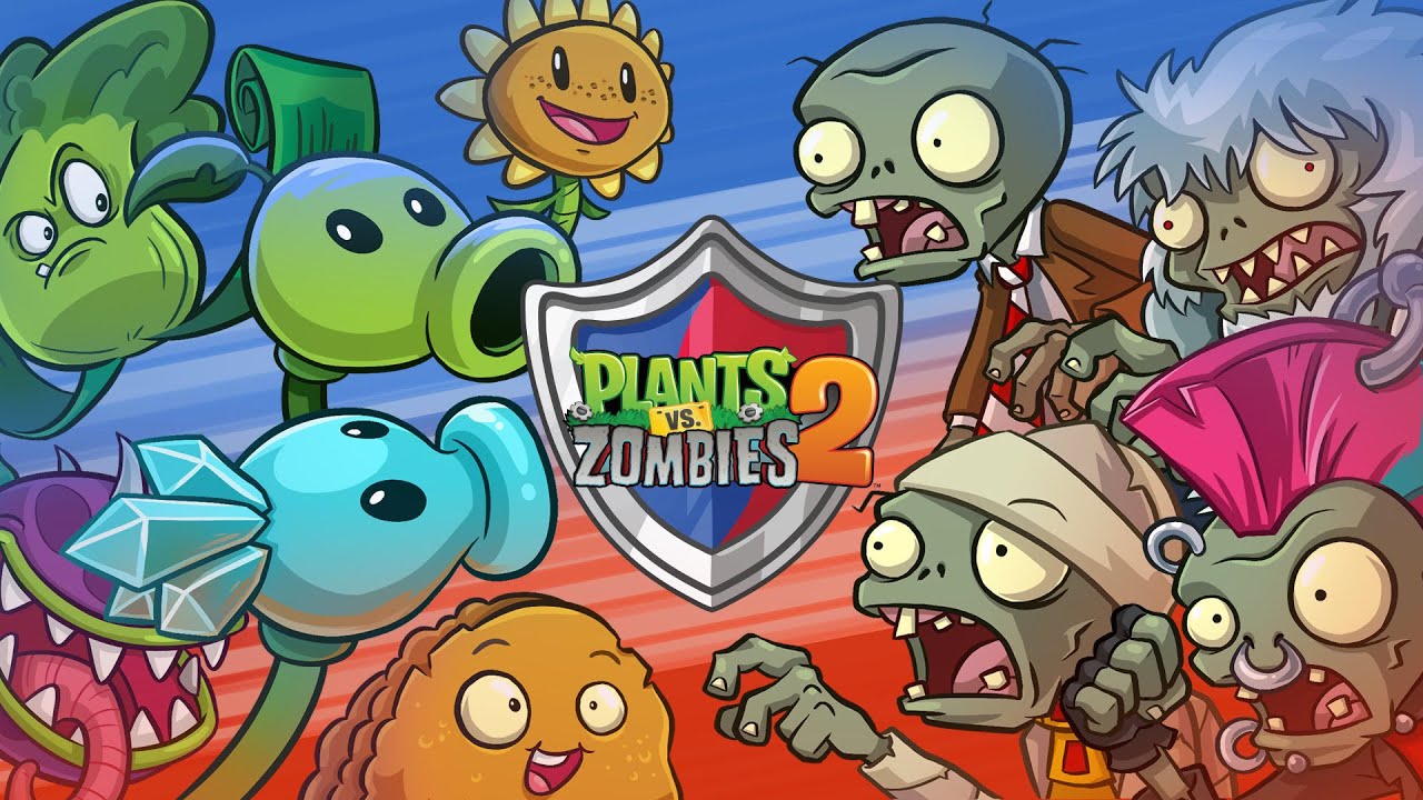 Plants vs Zombies 2 ALL WORLDS Demonstration Mini Game Mashup