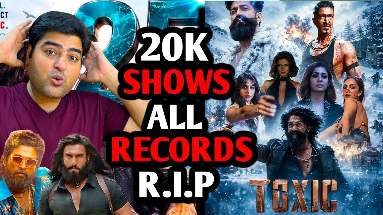 Toxic India advance booking latest update | Toxic total shows update | Toxic press screening