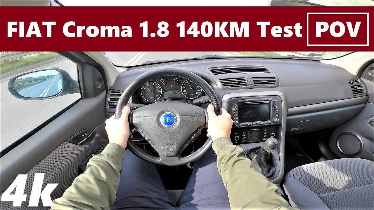 Fiat Croma 1.8 140KM (2006) POV Drive Test & Acceleration | Grat Family Car | 4K #67