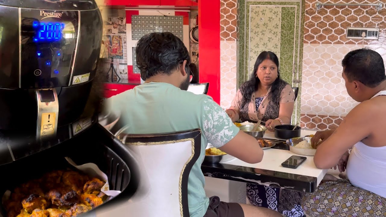 আজ অনেকদিন পর Air Fryer রান্না করলাম || #bengalivlogertama 