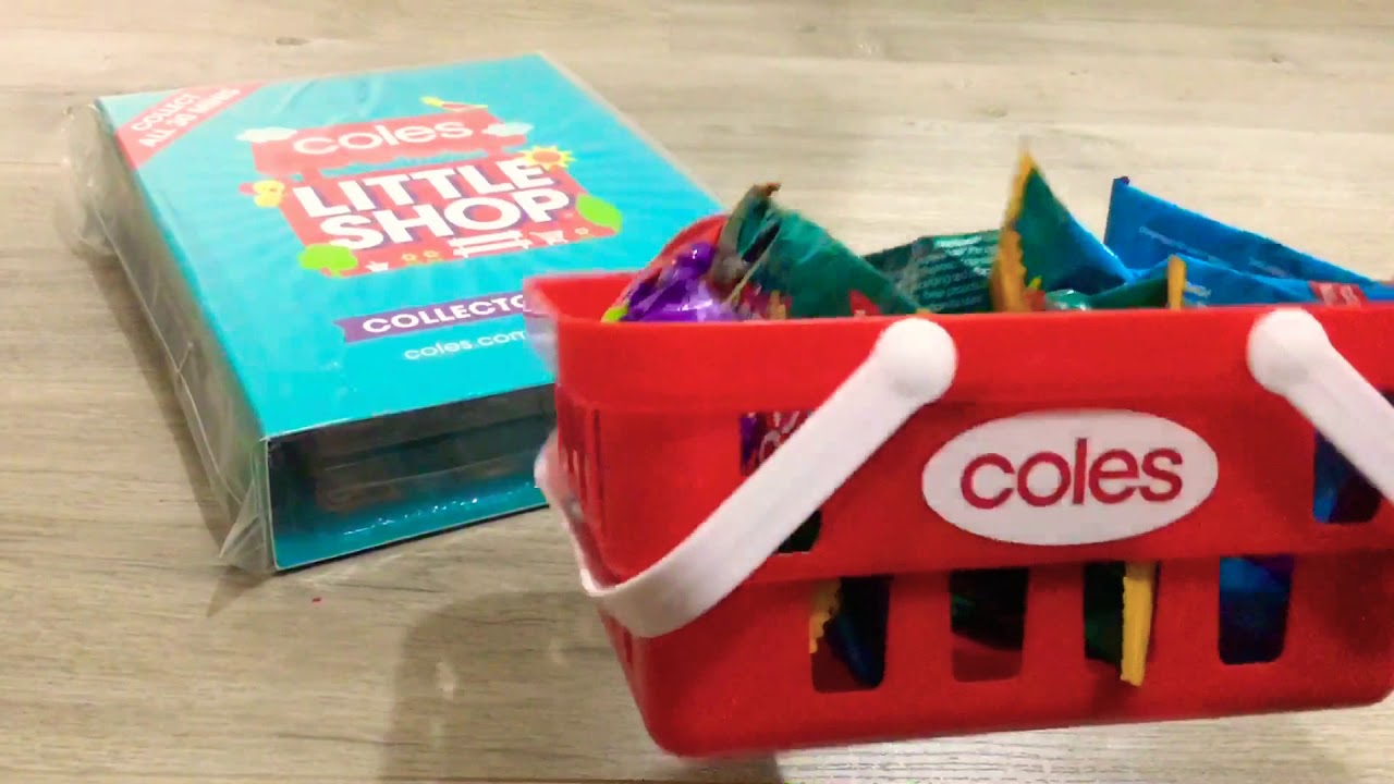 Coles Little Shop Unboxing | EPISODE 1: Opening 8x Blind Bags & Collectors Case!