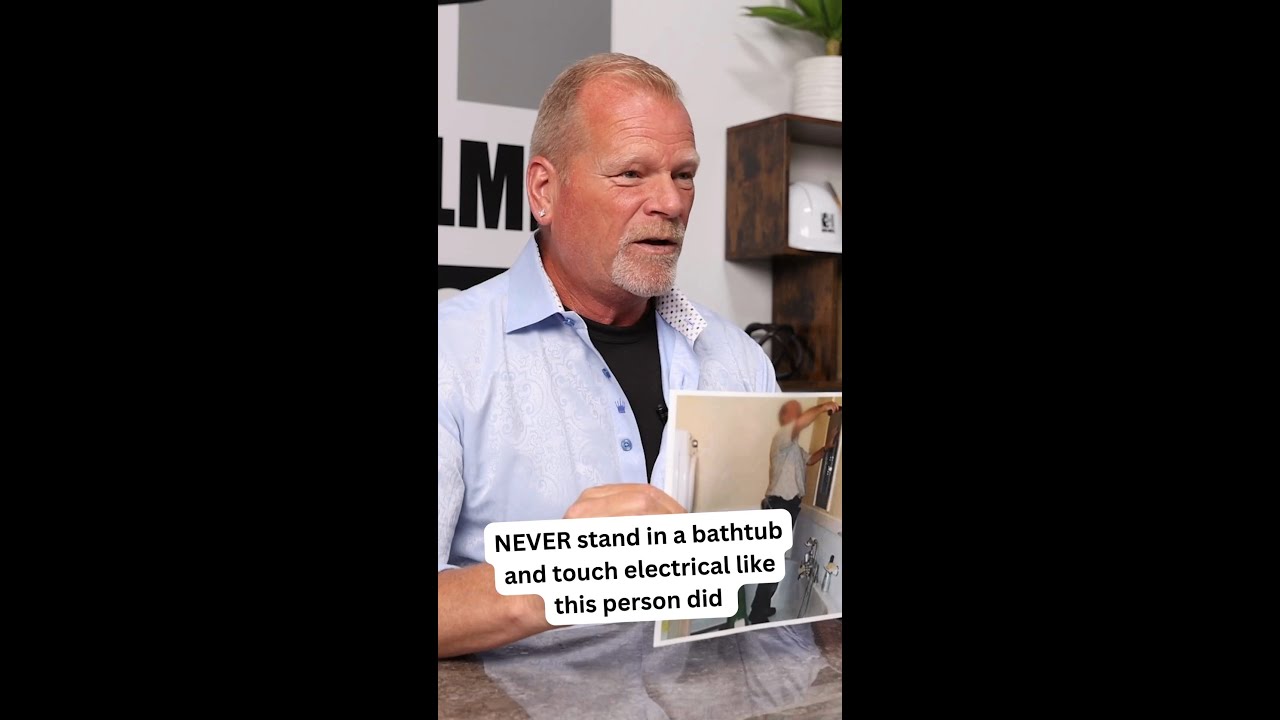 Mike Holmes On The Dangers of Having Electrical So Close To A Water Source