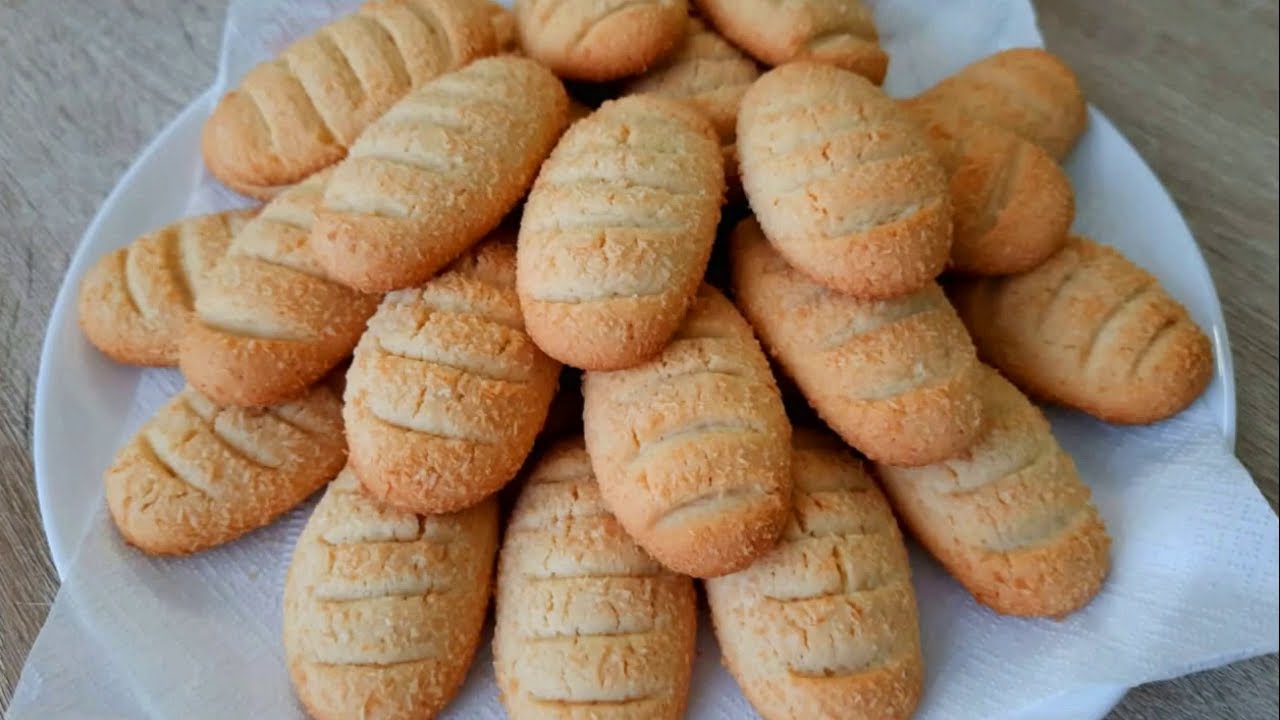 TAK PROSTY! Pyszne CIASTECZKA Z KOKOSEM! Szybki przepis!