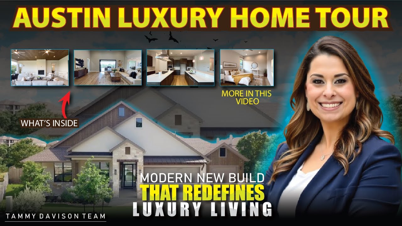 Austin Luxury Home Tour | Modern New Build That Redefines Luxury Living