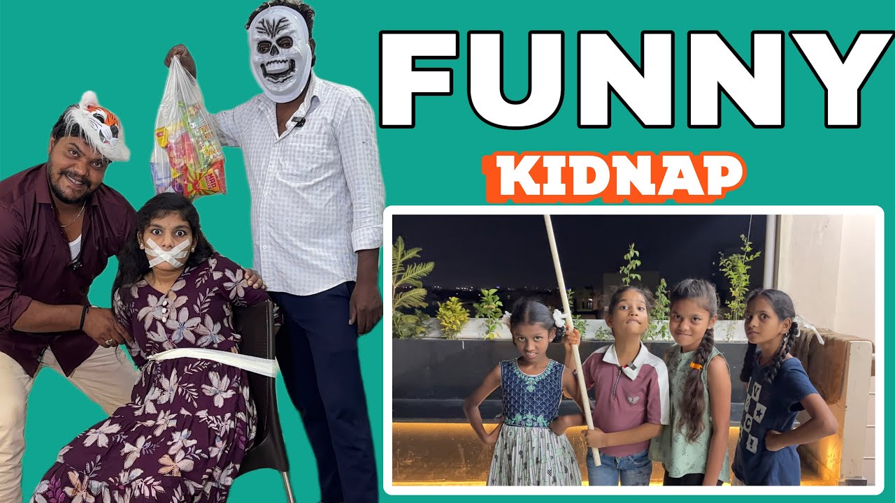 FUNNY KIDNAP || rider mallesh comedy video || janavi funny videos || village videos 