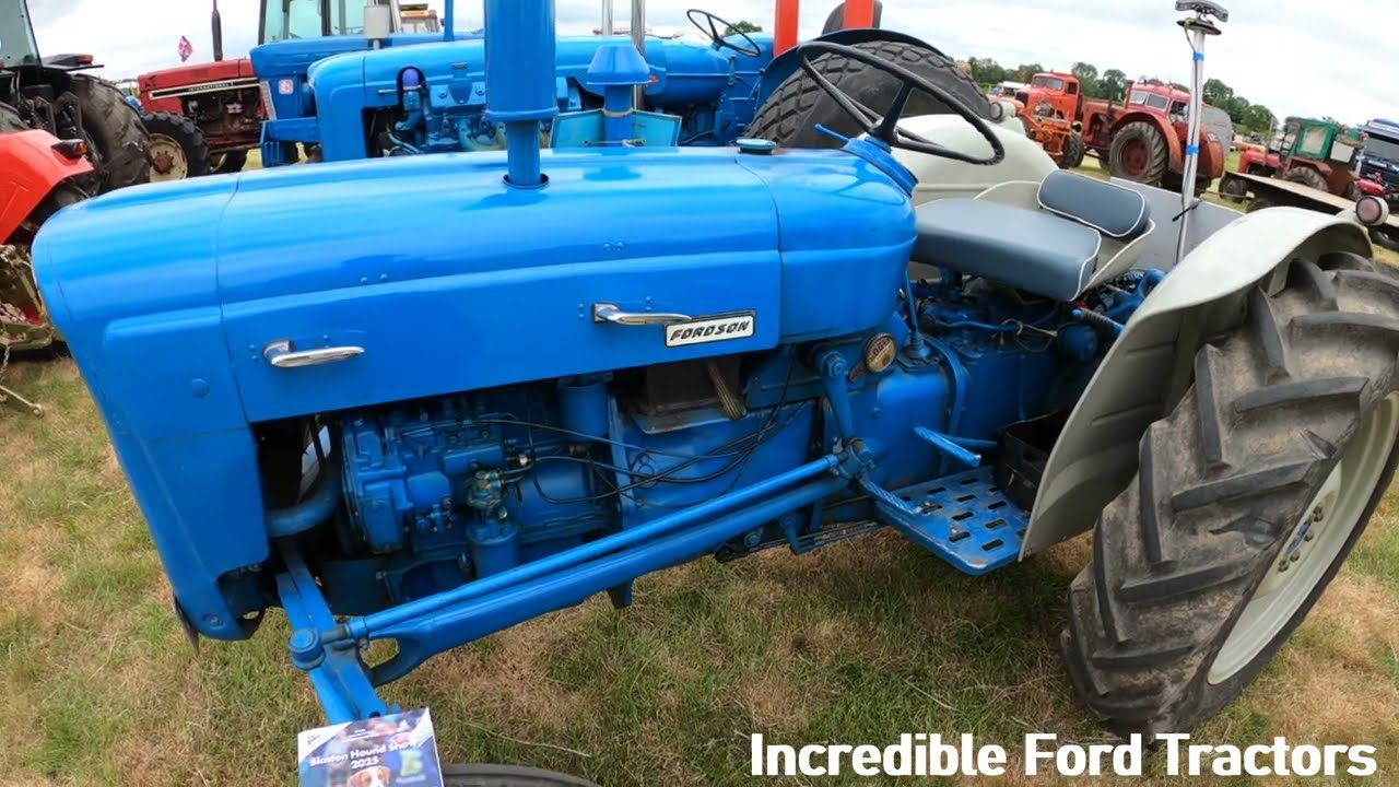 1964 Fordson Super Dexta 2.5 Litre 3-Cyl Diesel Tractor (46 HP) Blaston Show 2025