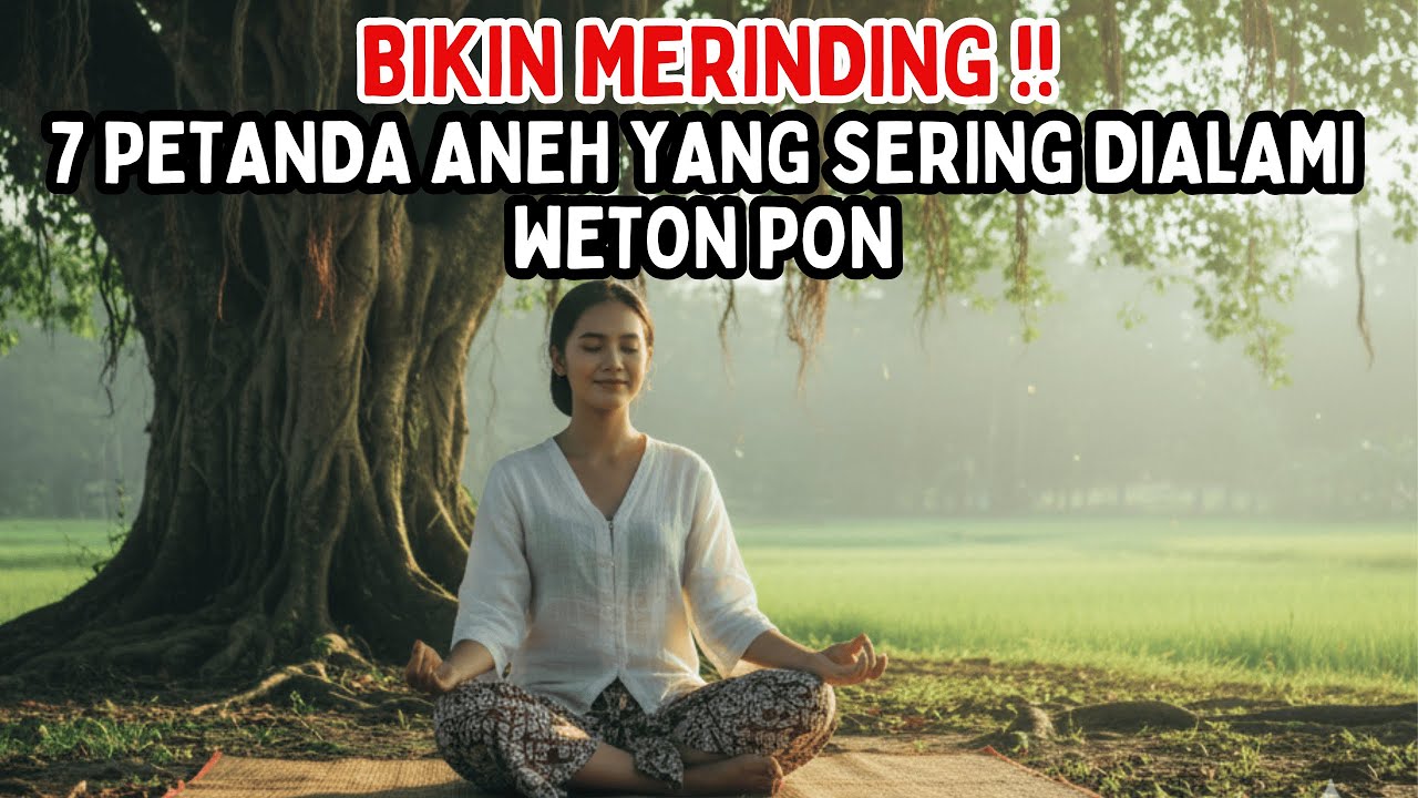 7 PETANDA ANEH YANG SERING DIALAMI WETON PON MENURUT PRIMBON JAWA