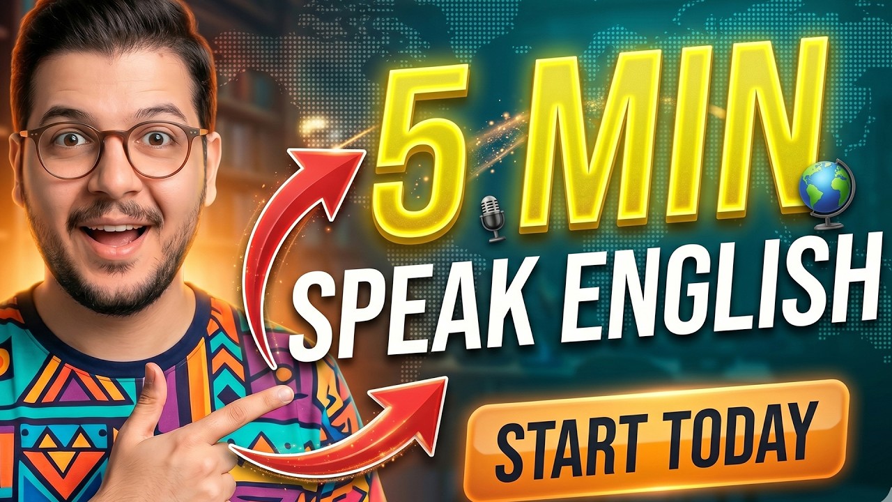 You Can Speak English in 5 Minutes | Slow Speak With Me