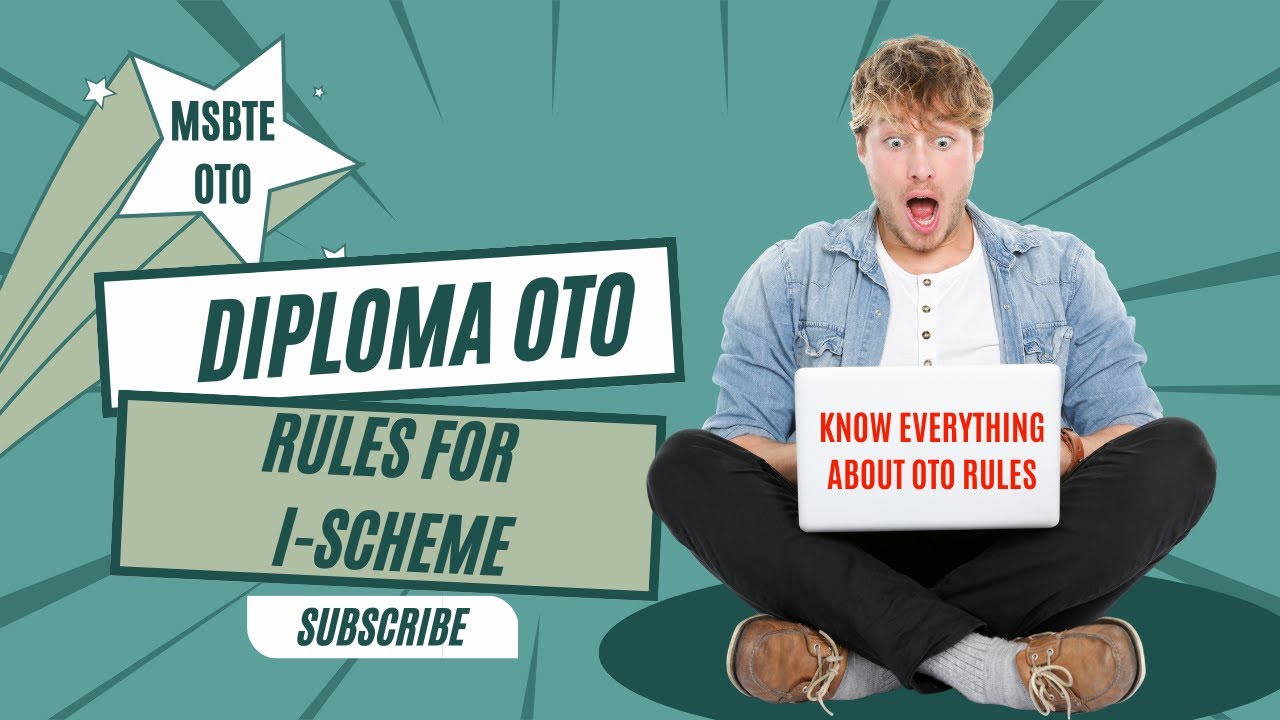 V2V CLASSES | DIPLOMA OTO RULE FOR I-SCHEME | MSBTE DIPLOMA OTO