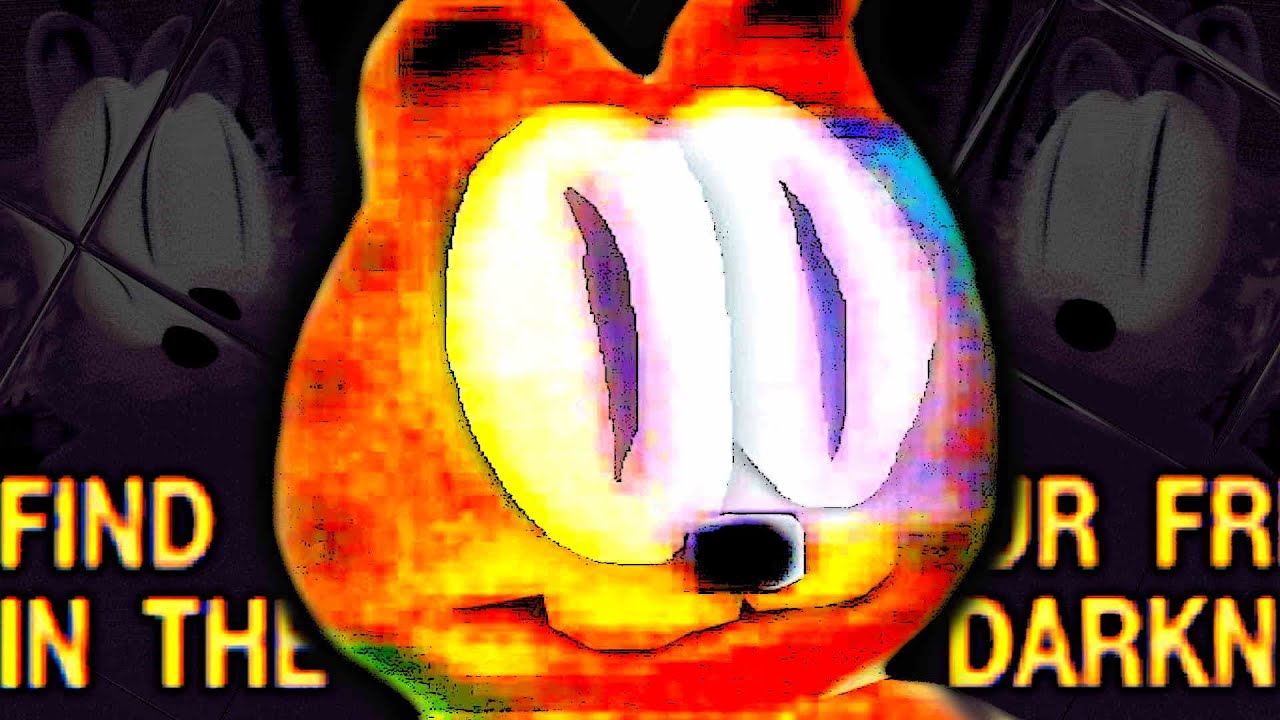 GARFIELD TRAPPED ME IN HIS DIMENSION... | The Last Monday (Garfield Horror Game)