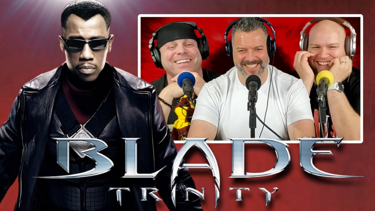Deadpool, Triple H (WWE), Jessica Biel... what could go wrong? Blade Trinity movie reaction