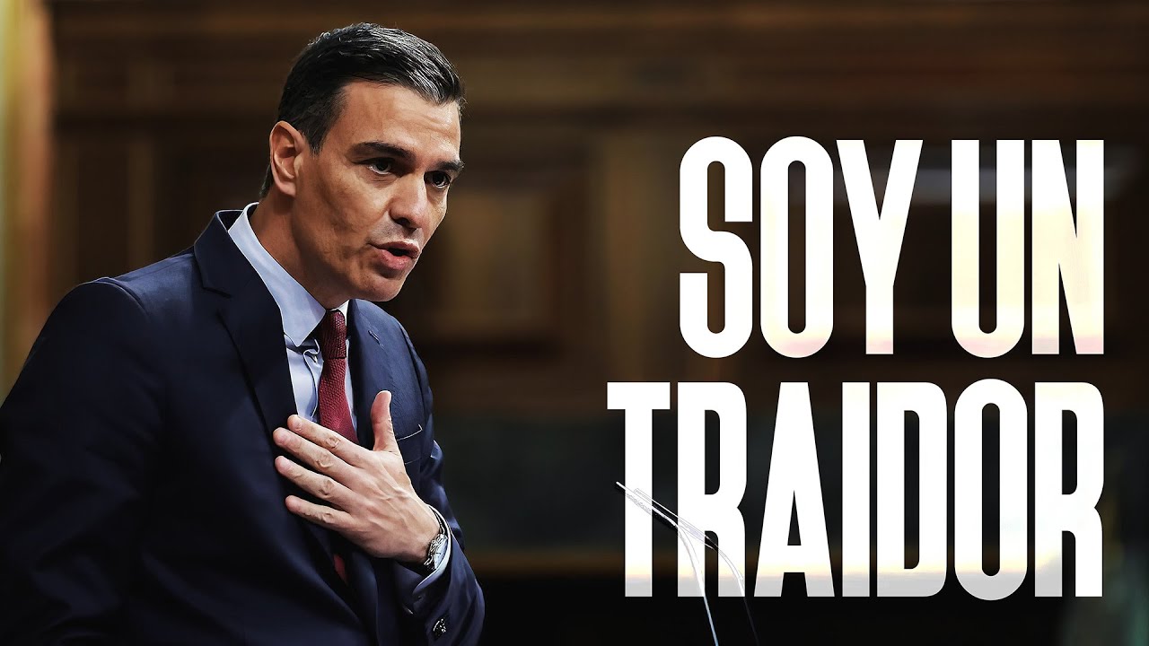 SOY UN TRAIDOR | Pedro Sánchez se confiesa | JULIO IGLESIAS - Soy un truhan, soy un señor (PARODIA)
